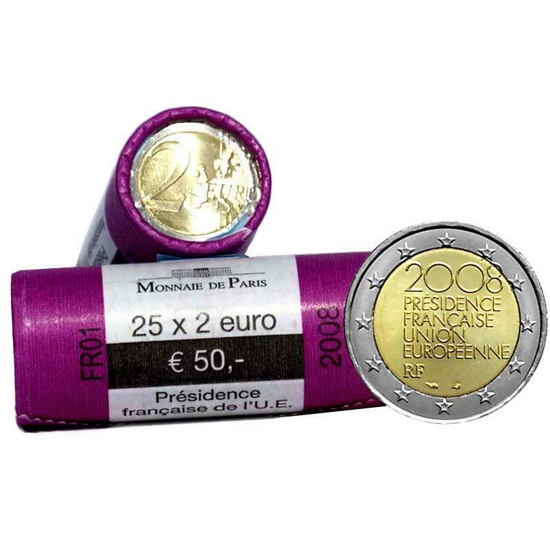 France: 2008 european council presidency €2 commemorative coin