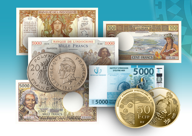 Monnaies & Billets de la Polynésie Française – le Franc Pacifique