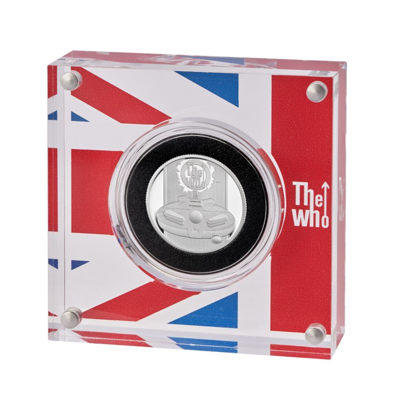 Music legends' series: Royal Mint strikes coins to honor "THE WHO"