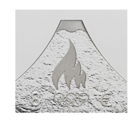 €8 estonian coin for 2021 Tokyo Olympics