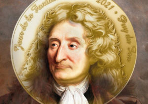 Médaille et Monnaie du 400e anniversaire de la naissance de Jean de la Fontaine Monnaie de Paris