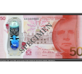 A Charity Auction of Bank of Scotland £50 Notes at SPINK LONDON