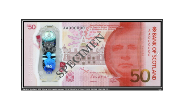 A Charity Auction of Bank of Scotland £50 Notes at SPINK LONDON