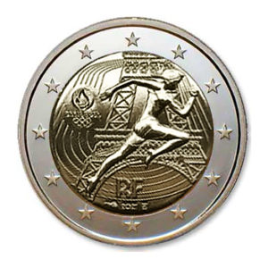 Paris 2024 Olympics Commemorative 2 Euro Coin