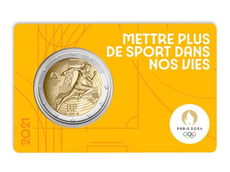 Pièce 2 Euros Jeux Olympiques 2024 Valeur