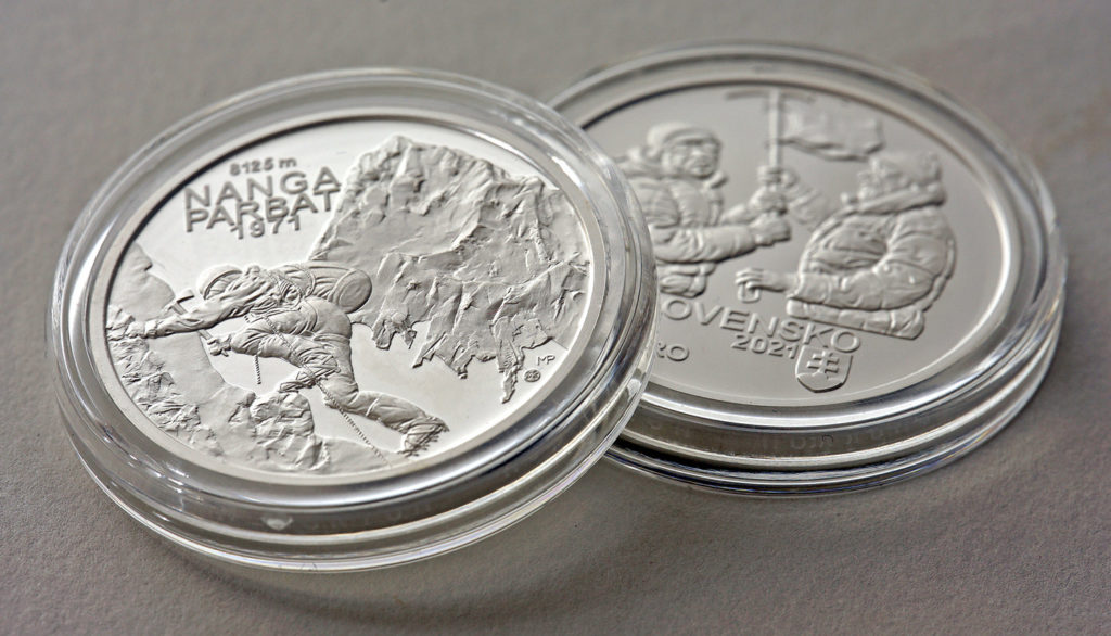 2021 Slovak €10 - Nanga Parbat Climbing