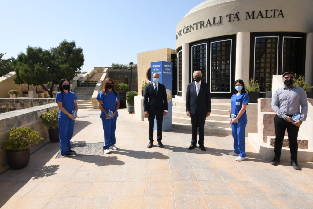Malta: official ceremony to unveil to the public €2 Heroes of Pandemic 2021