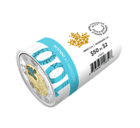 2021 CN$ 2 commemorative coin celebrating discovery of insulin