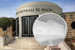 MALTA €10 25th anniversary Junior College opening