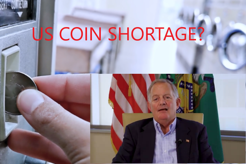 In july 2021, is there still a US coin shortage?