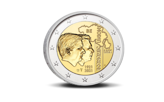 2 euro 2021 – 100th anniversary of Belgium-Luxemburg economic union