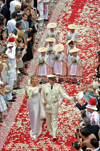 2 euro 10e anniversaire du mariage du prince Albert et Charlène de Monaco 2021
