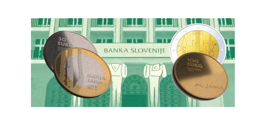 Slovenia - 2 euro, Joze Plecnik, 2022 (rolls)