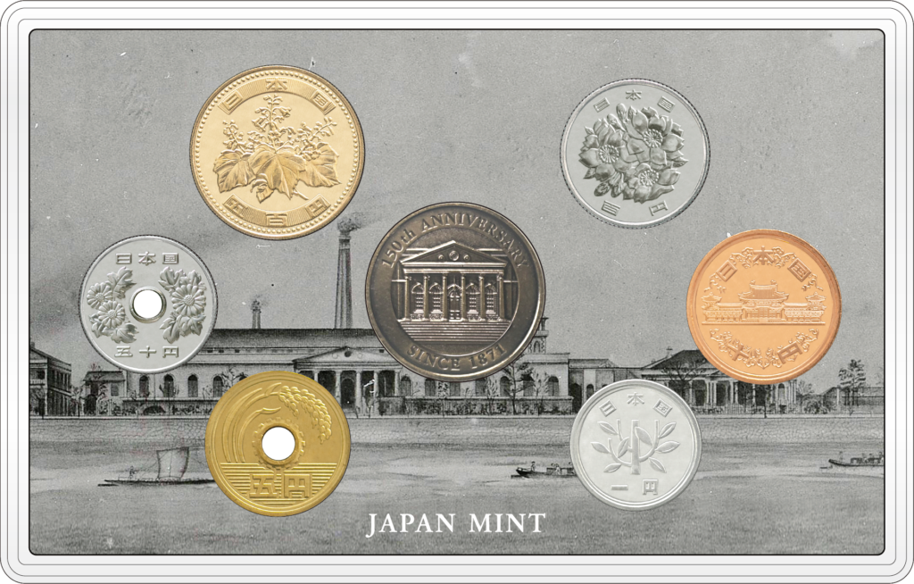 Japan Mint celebrates its 150th birthday with a gold coin and a coinset