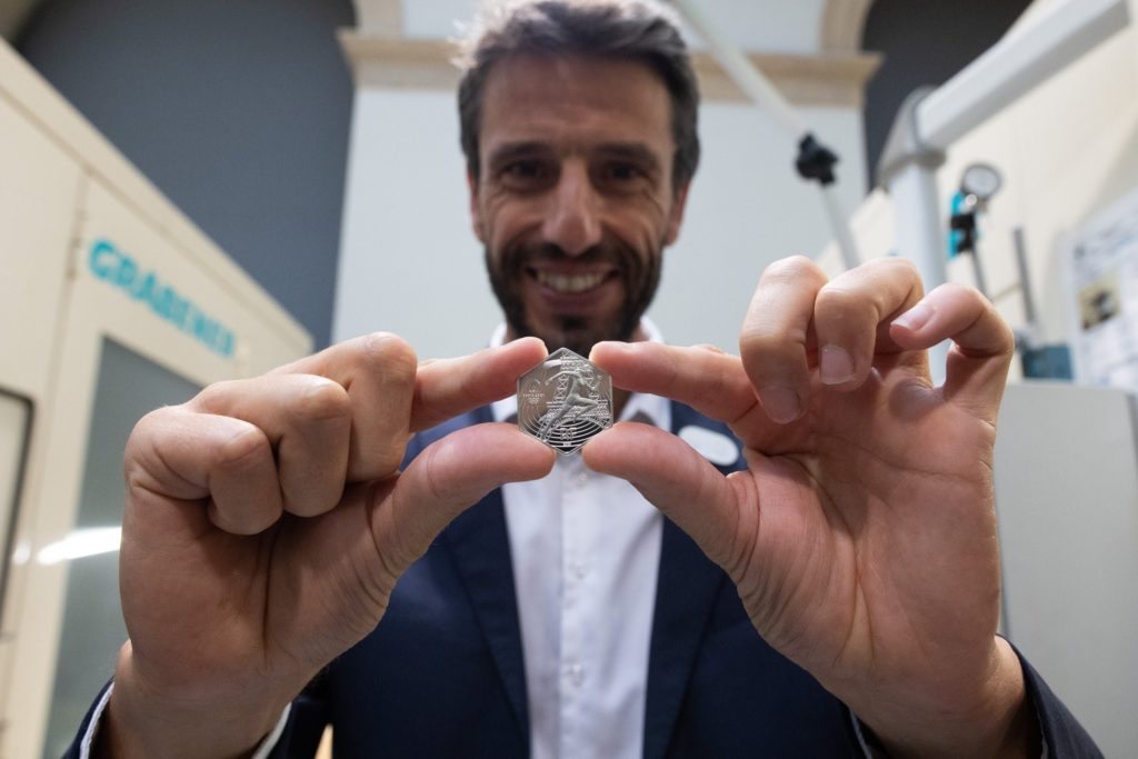 Official first strike - silver €10 "Olympics of Paris - 2024" at the french mint