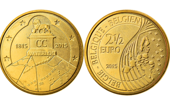 2€ Waterloo 2015: Polémique autour d'une commémorative