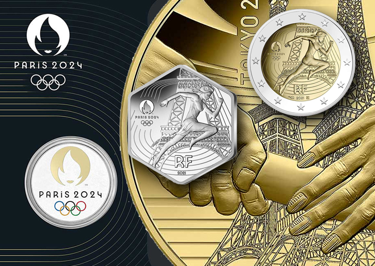 "2024 Paris Olympic Games" by Monnaie de Paris Numismag