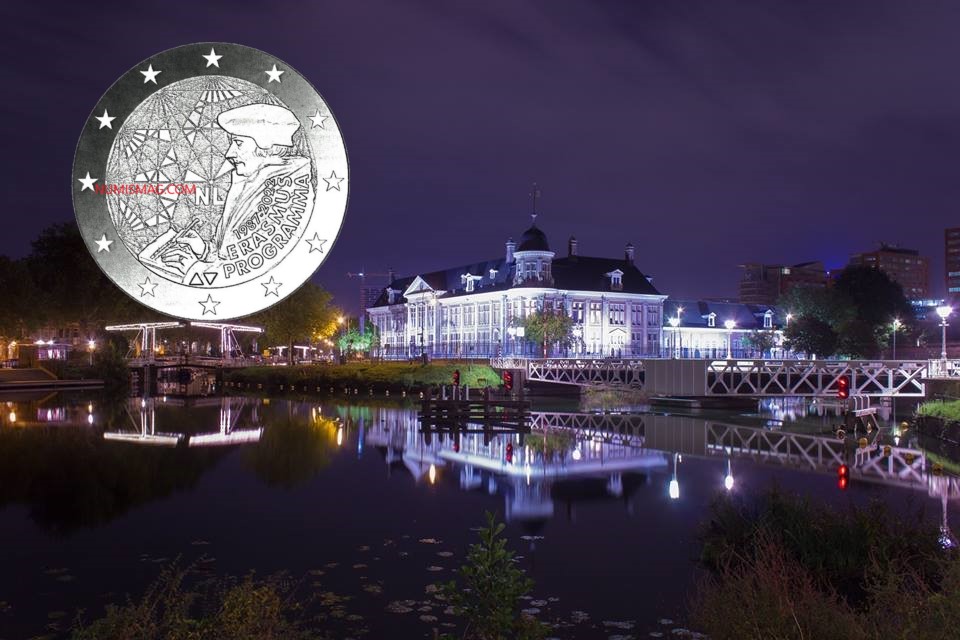 2022 dutch €2 commemorative coin ERASMUS is announced!