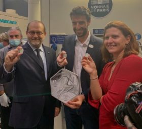 Official first strike – silver €10 “Olympics of Paris – 2024” at the french mint