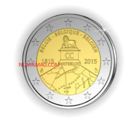 2015 belgian €2 Waterloo: first controversy over a commemorative coin