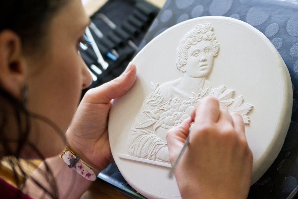 CHIARA PRINCIPE, worthy ambassador of the Italian school of engraving