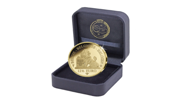 2021 belgian proof €12.5 coin “ANTVERP, city of Diamonds”