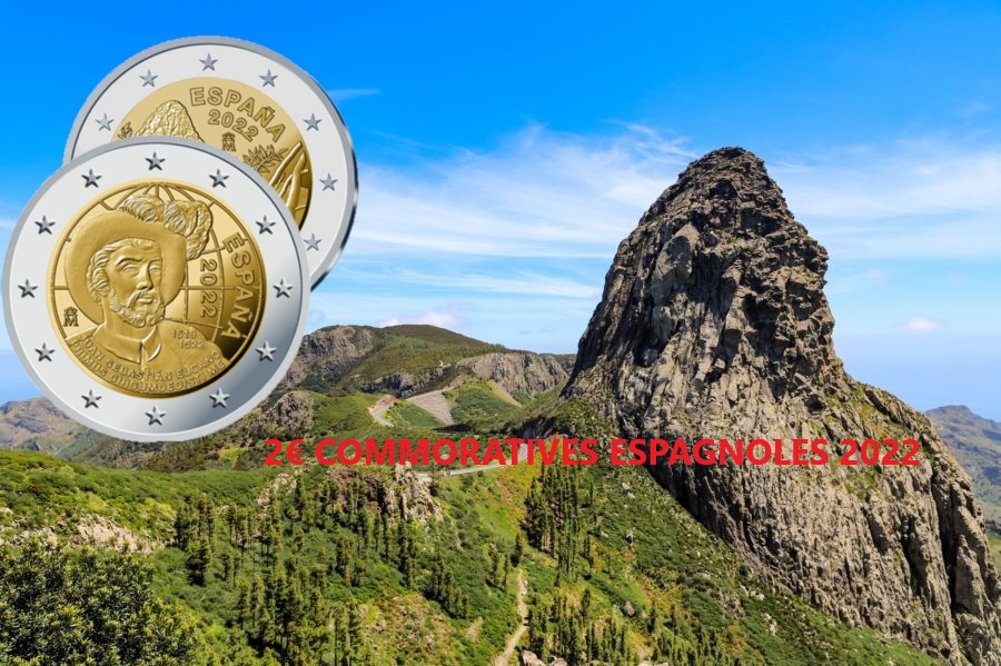 La Monnaie Royale dévoile les 2€ commémoratives 2022 – ESPAGNE