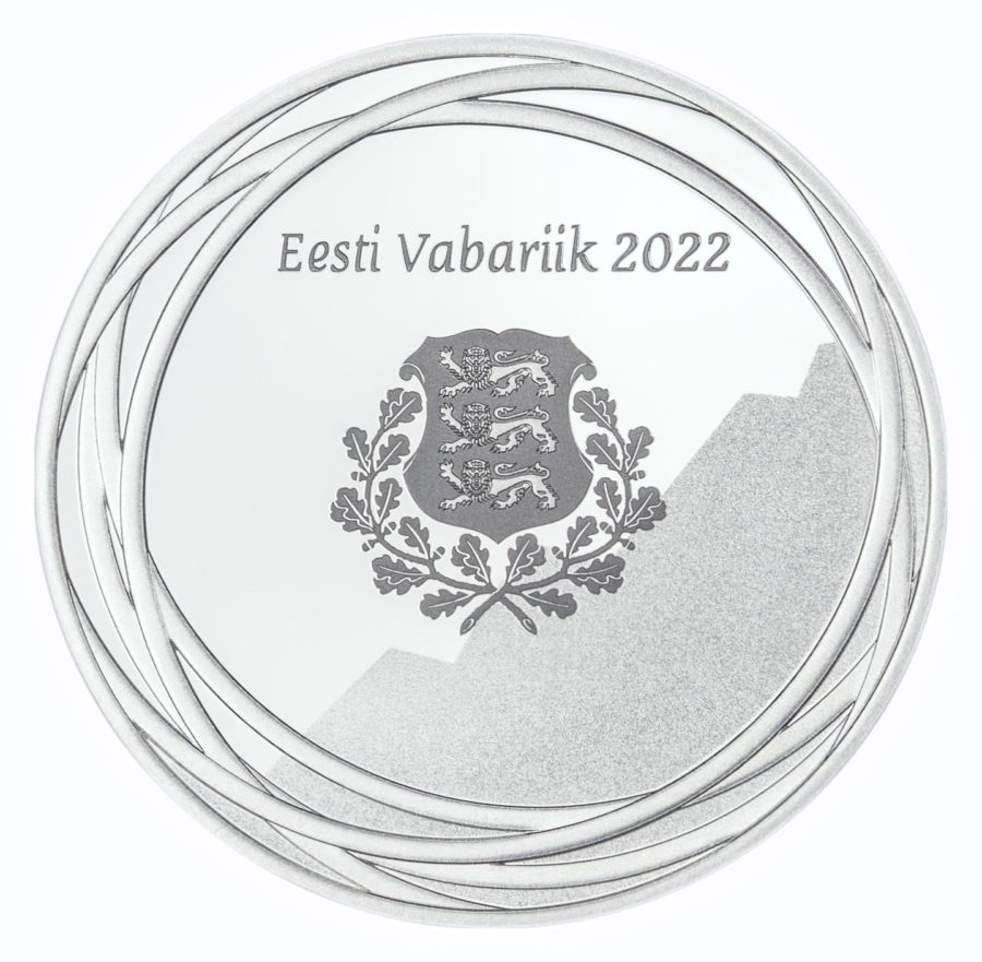 Estonia strikes a coin in 2022 to celebrate the Winter Olympics in Beijing