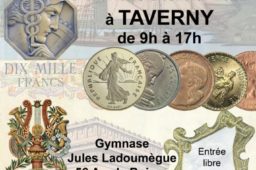Salon Numismatique International d’Ile de France à TAVERNY le 06/02/2022