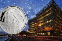 2020 irish €10 coin dedicated to Christ Church Cathedral