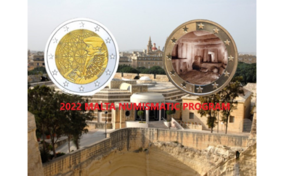 Programme numismatique 2022 de MALTE