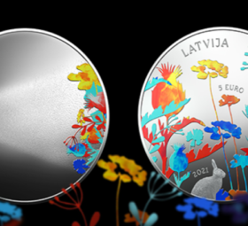 Late 2021 latvian miracle coin