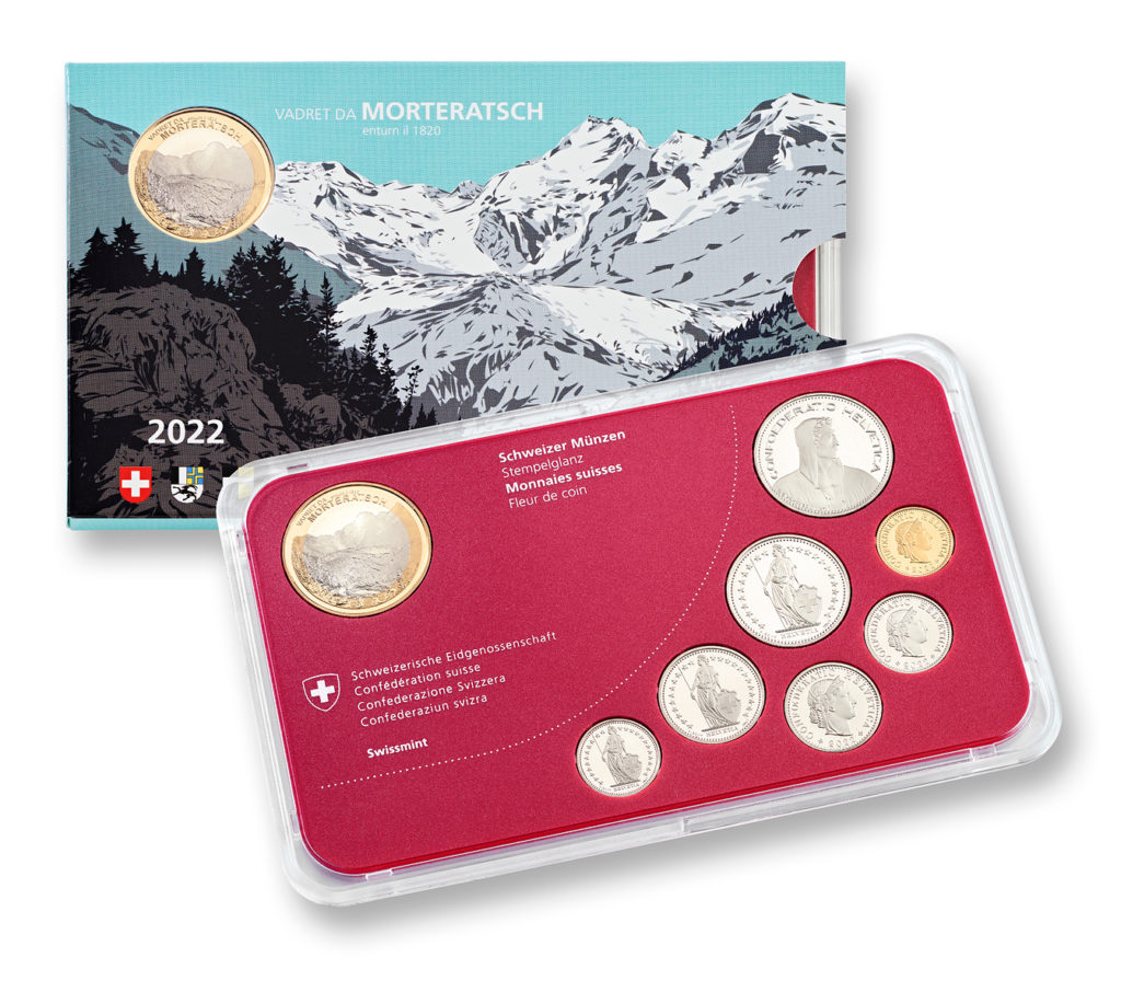 2022 numismatic program of SWITZERLAND