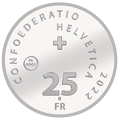 Programme numismatique 2022 de la Suisse
