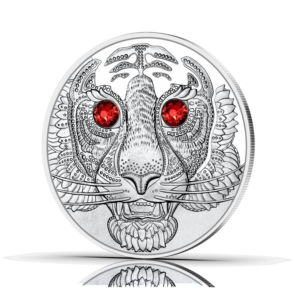 Austrian 20 EURO SILVER COIN “Asia - The Power of the Tiger”