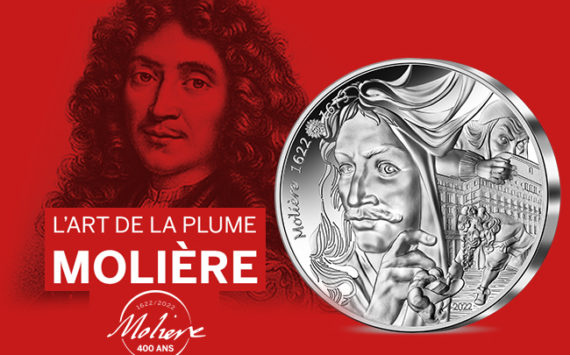 Série MOLIÈRE collection L’ART DE LA PLUME 2022 – Monnaie de Paris