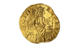 HENRY III (1216-1272) – 1257 GOLD PENNY OF 20 PENCE