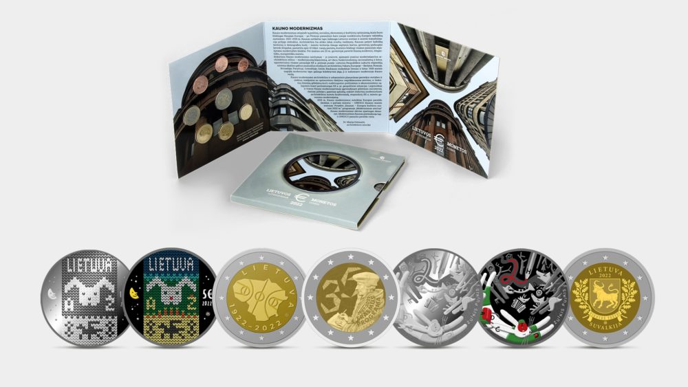 Programme numismatique 2022 de la Lituanie