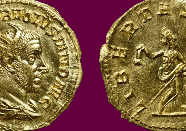 Une rare pièce d’or de l’époque romaine retrouvée en Hongrie