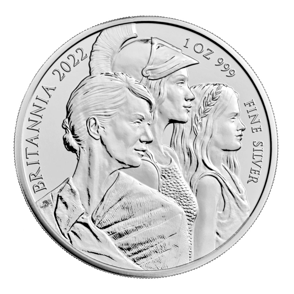 2022 new Britannia commemorative coins, from Royal Mint