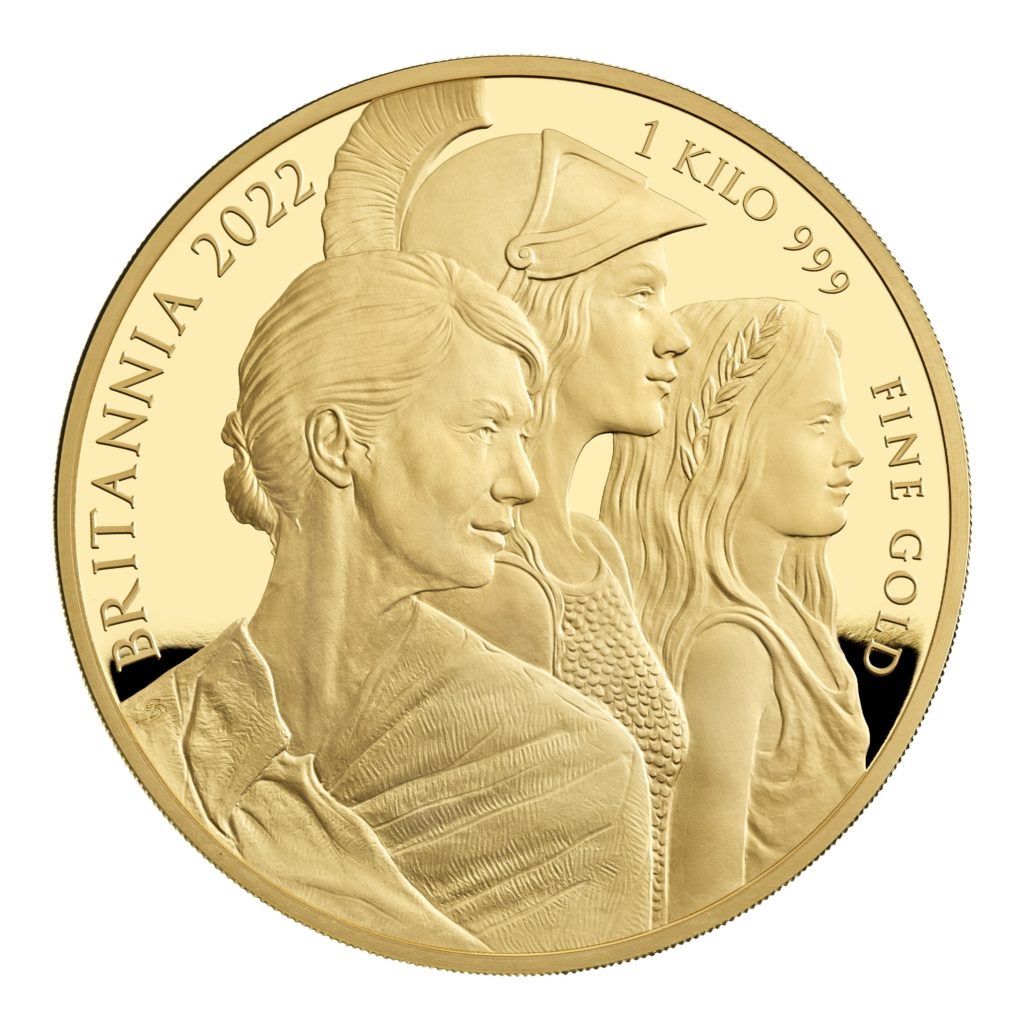 2022 new Britannia commemorative coins, from Royal Mint