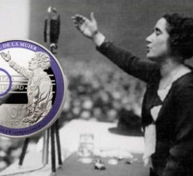 €10 coin – Clara Campoamor and 2022 International Women’s Day
