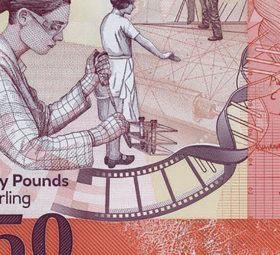 2022 New £50 polymer banknote from Ulster Bank