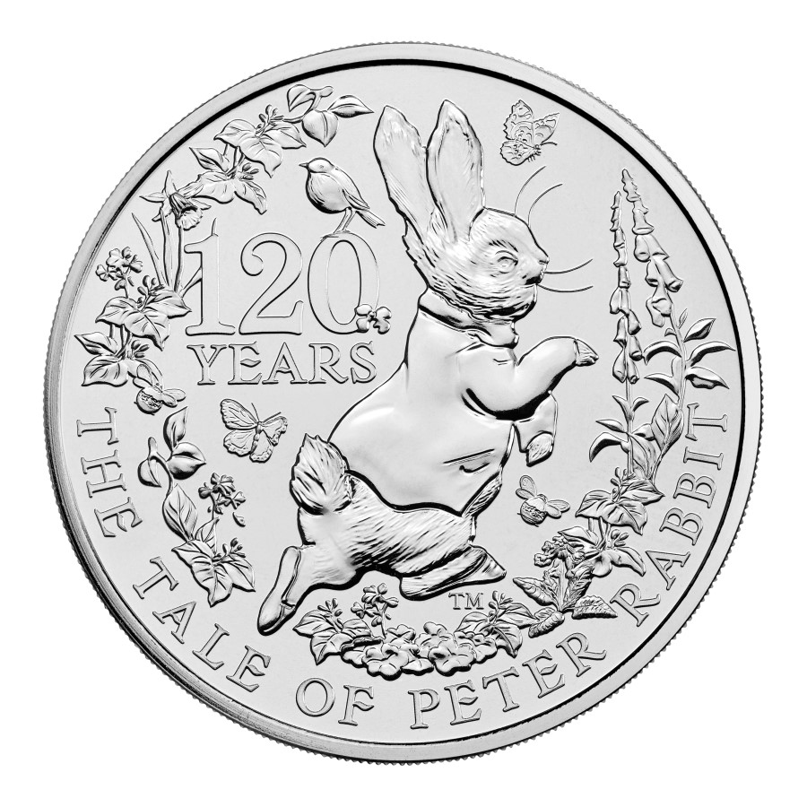 2022 commemorative coins - "Tale of Peter Rabbit" by Royal Mint