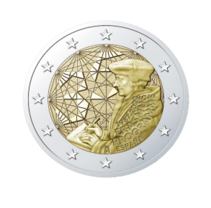 La Monnaie Royale dévoile les 2€ commémoratives 2022 - ESPAGNE