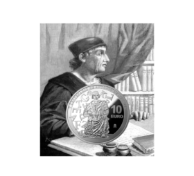 €10 silver coin – fifth centenary of the death of Antonio de Nebrija