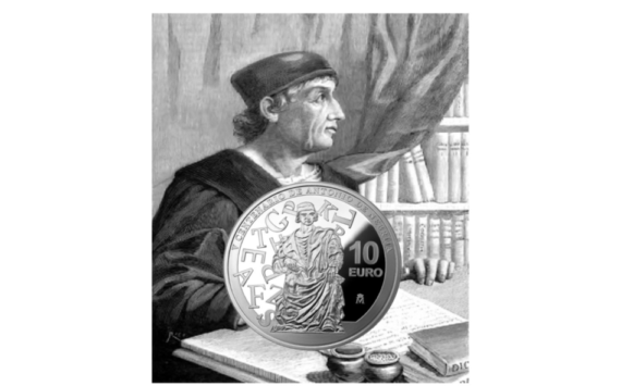 €10 silver coin – fifth centenary of the death of Antonio de Nebrija