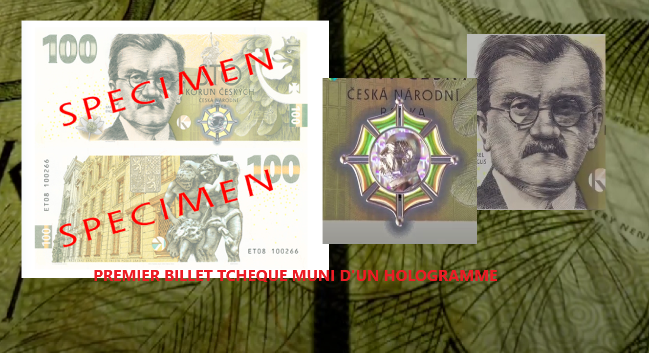 Czech commemorative banknote dedicated to the economist KAREL ENGLIS ...