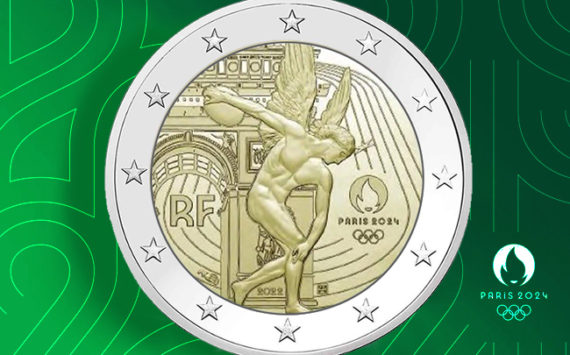 2022 €2 commemorative coin – Olympics of 2024 – by Monnaie de Paris