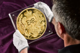 2022 Queen’s Platinum Jubilee’s 15 kilogram gold coin from Royal Mint